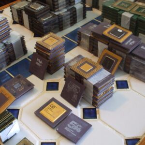CPU Ceramic Processor Scraps